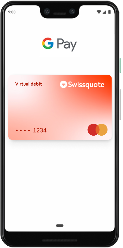 Apple Pay available with the Swissquote Debit Mastercard